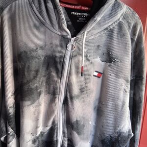 Tommy Hilfiger Gray Tie-Dye Hoodie